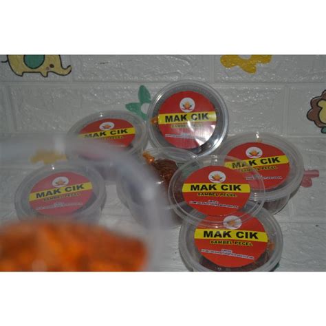 Jual Sambel Pecel Mak Cik Gr Sambel Pecal Mak Cik Sambel Pecel