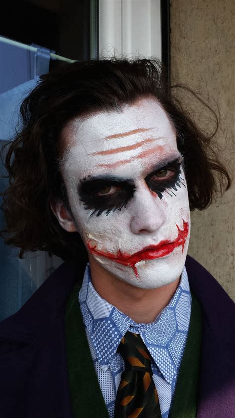 Joker Cosplay By Fedesenzavolto On Deviantart