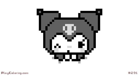 Kuromi Pixel Art Pixel Art Simplepixelart