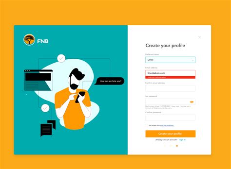 Bank Sign Up Form Concept By Lineo Kakole On Dribbble