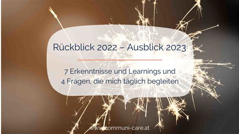 Mein Rückblick auf 2022 und Ausblick auf 2023