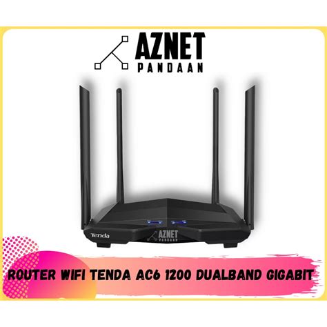 Jual Router Wifi Tenda Ac Ac Dualband Gigabit Second Shopee