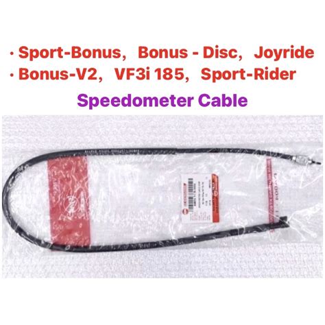 SYM SPORT BONUS METER CABLE ST ORIGINAL 44830 VCB VF3I 185 SPORT