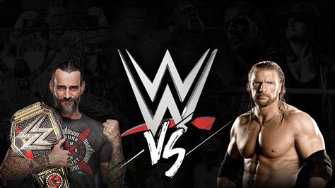 Wwe Showdown Gameplay Triple H Vs Cm Punk Youtube