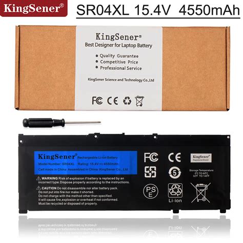 Kingsener Bater A Modelo Sr Xl Para Ordenador Port Til Parte De Pc