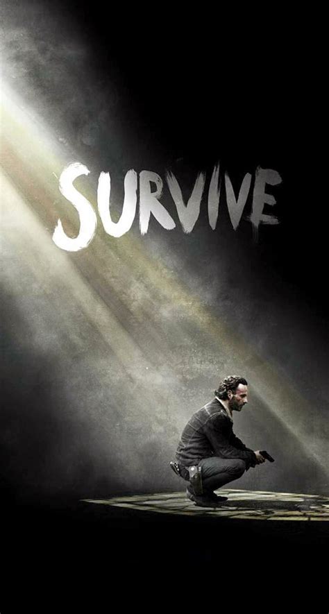 Free Download The Walking Dead Season 5 Survive Rick Iphone 6 Plus Hd