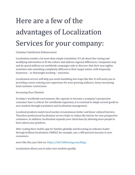 PPT Localization Services Solutions For Businesses Is Here That You