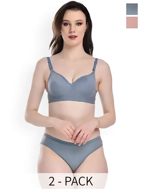 Buy Pibu Pack Of Cotton Lingerie Set Lingerie Set For Women Myntra