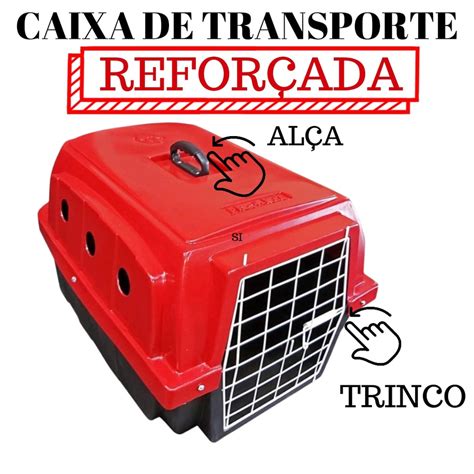 Caixa De Transporte Grande Para Caes Reforçada Nº3 Pets Shopee Brasil