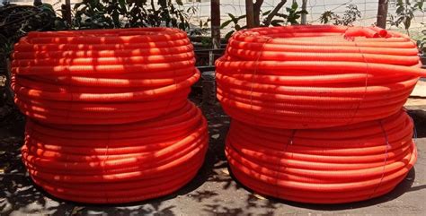 Gemini Make Mm Orange Hdpe Dwc Pipe At Meter In Ahmedabad