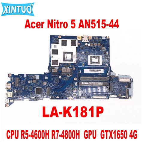 Fh51s LA K181P placa mãe para acer nitro 5 AN515 44 placa mãe do