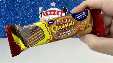 Yeni Ülker Çikolatalı Gofret Mcvities Karamelize Bisküvi Deniyorum