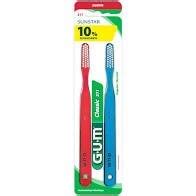 Gum Cepillo Dental Classic Suave Hileras Plano Delgado X Gum