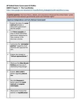 Amsco Ap Government And Politics Answer Key Chapter Dorinbrynja