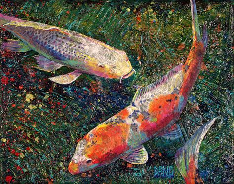 Koi_fish_painting_7_10x8 – DanoCreative