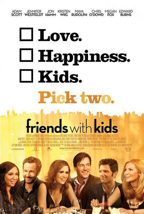 FRIENDS WITH KIDS Poster #2 - FilmoFilia