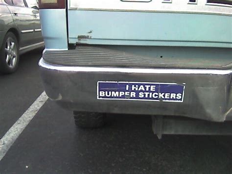 15 Most Hilarious Bumper Stickers People Put On Their Cars