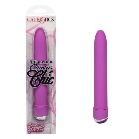 Calexotics 7 Function Classic Chic Standard Silky Smooth Vibrator