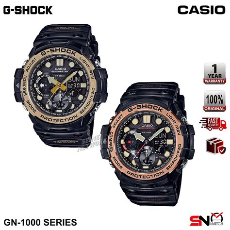 Casio G Shock GN 1000GB GN 1000RG Gulfmaster Series Twin Sensor Analog