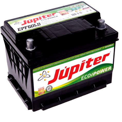 Bateria Automotiva Júpiter Eco EPF60LD 60ah 12v Free Selada CCA 380ah