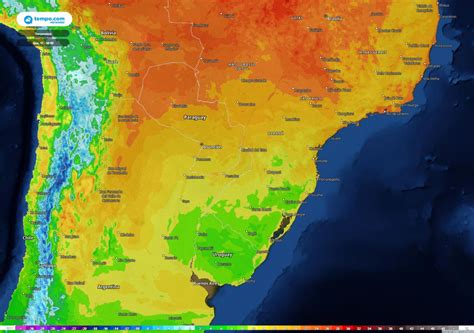 In Cio De Semana Avan O De Frente Fria Alertas De Temporais E Frio