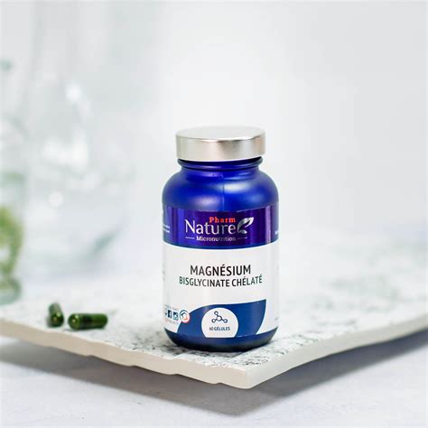 Magn Sium Bisglycinate Ch Lat Pharm Nature Micronutrition