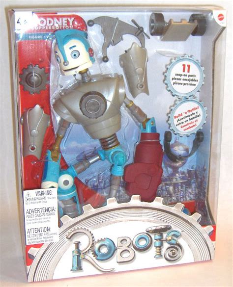 Robots The Movie Rodney Cobberbottom Piper Pinwheeler Action Figures