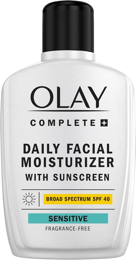 Olay Sensitive Face Moisturizer Cream With Colloidal Oatmeal Skin Protectant