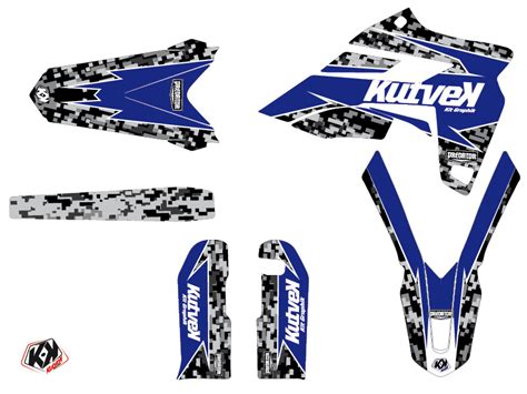 Sherco Dirt Bike Predator Serie Graphic Kit Black Blue Kutvek