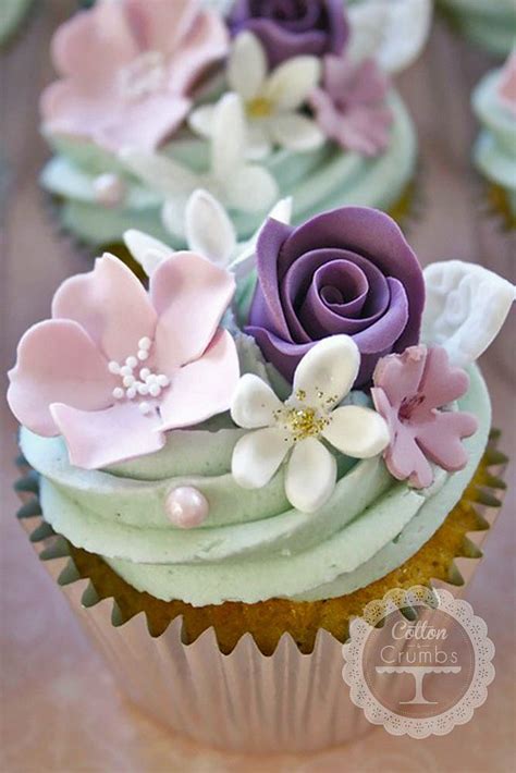 Best Ideas With Flower Wedding Cupcakes For The Win Cupcake Cakes