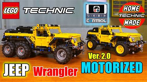 Lego Technic 42122 Jeep Wrangler Motorized Ver 20 ЛЕГО Техник 42122 Моторизированный Версия