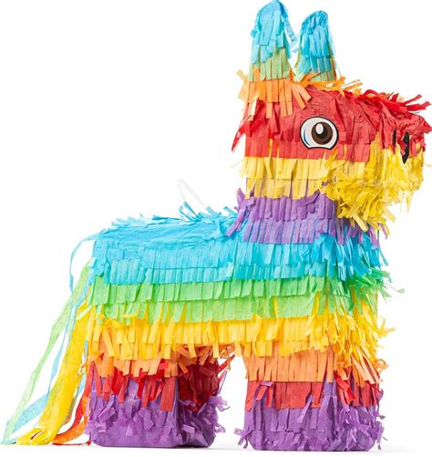 Pack De Miniatura Donkey Pinatas Rainbow Donkey Mini Sized Pinatas