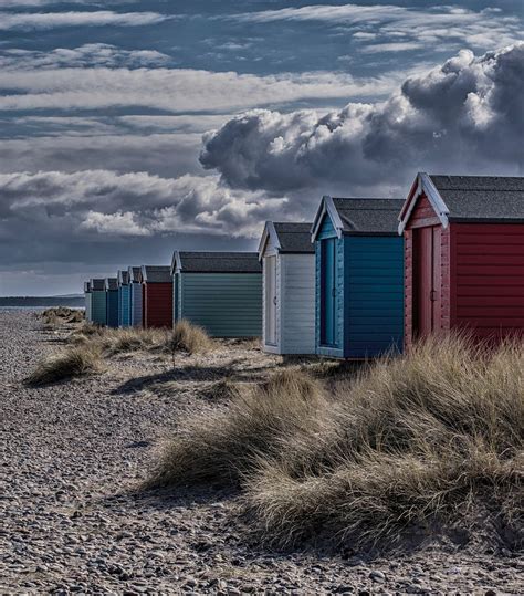 Beach Huts At Findhorn Argyll2012 Flickr