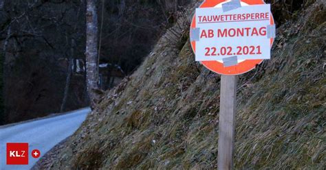 Bezirk Voitsberg Tauwetterperiode Sorgt F R Stra Ensperren F R