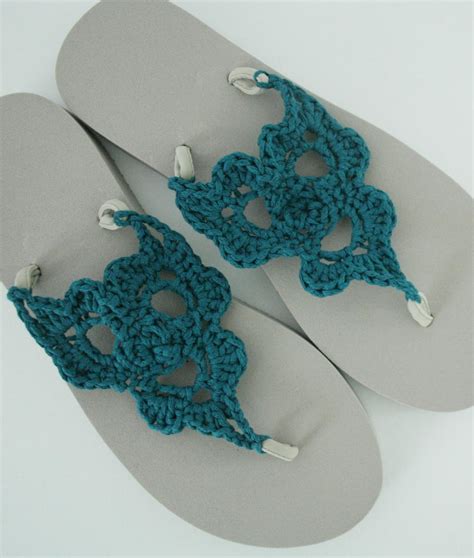 Crochet Flip Flops | AllFreeCrochet.com