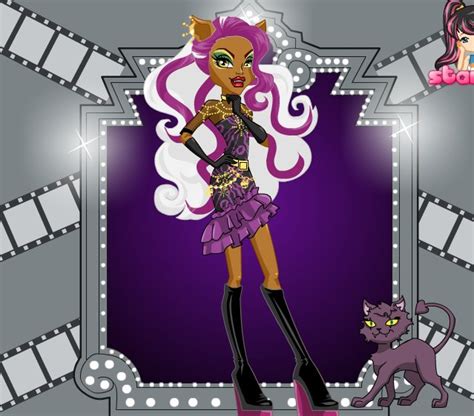 Clawdeen Wolf Na Czarnym Dywanie Ubieranki Jeja Pl