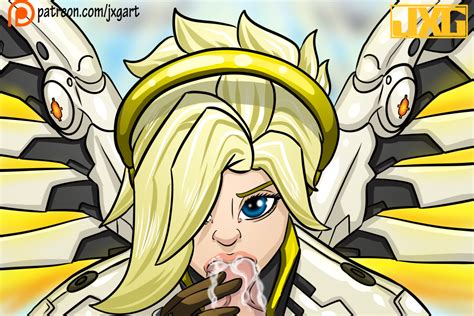 POV Blowjob From Mercy By JXG Hentai Foundry