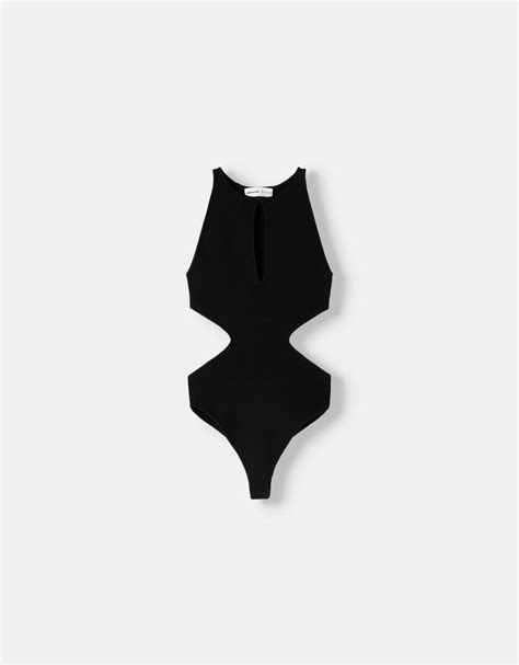 Cut Out Bodysuit Women Bershka