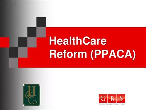 Ppt Healthcare Reform Ppaca Powerpoint Presentation Free Download