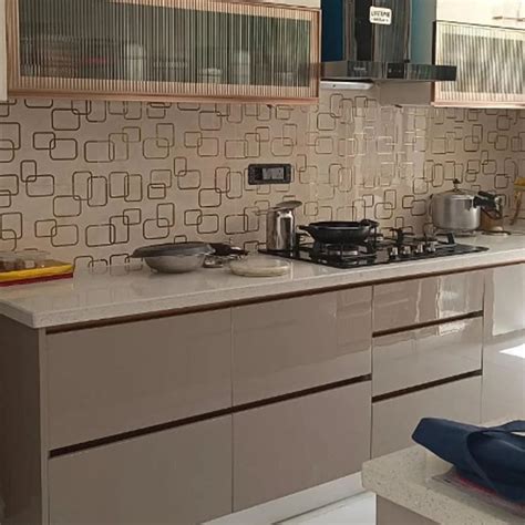 Modern Straight Wooden Modular Kitchen At Rs Sq Ft In Greater