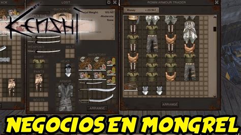 KENSHI 40 NEGOCIOS EN MONGREL GAMEPLAY ESPAÑOL YouTube