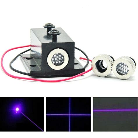 Focusable Dot Line Cross Nm Mw Violet Blue Laser Diode Module