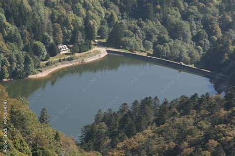 Lac Du Schiessrothried Aux Pieds Du Hohneck Massif Des Vosges Alsace