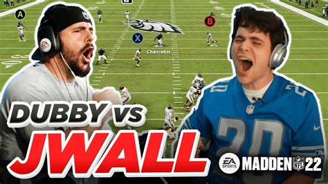 I Played The Reigning Madden Champion Of The World Dubby Vs Jwall