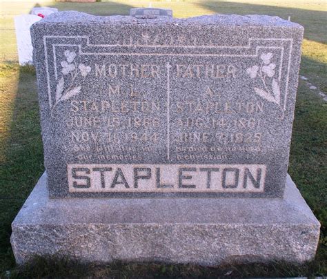 Mary Louisa Golden Stapleton 1866 1944 Find A Grave Memorial