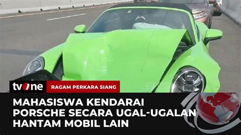 Porsche Tabrak Livina Di Sidoarjo Hingga Ringsek Ragam Perkara Siang