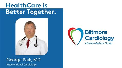 Dr George Paik Interventional Cardiology Biltmore Cardiology YouTube