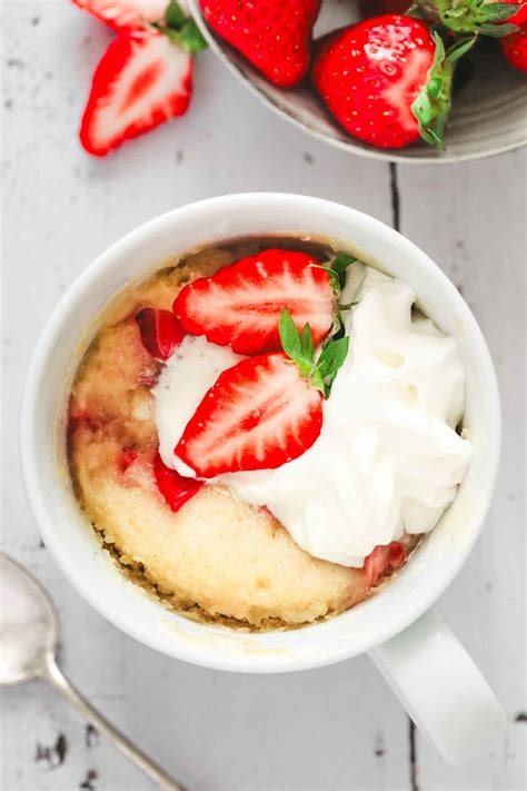 mug cake in microwave recipe 4