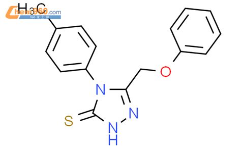 21358 14 5 3 Phenoxymethyl 4 P Tolyl 1H 1 2 4 Triazole 5 4H Thione