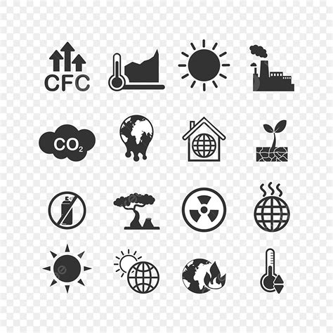 Climate Change Clipart Black And White School